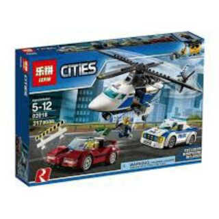 Lego trực thăng cảnh sát.317 khối.