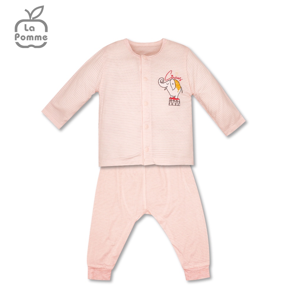 SLS186 Bộ dài tay La Pomme cúc giữa Xiếc voi