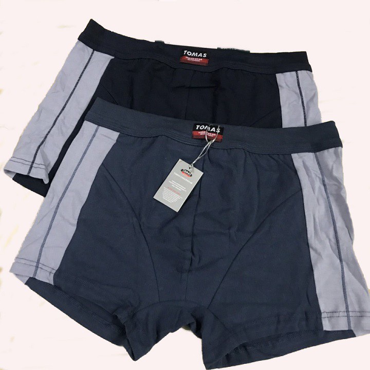 Quần sịp đùi nam Tomas chính hãng Cao Cấp, Quần lót đùi nam cotton, co giãn 4 chiều mềm mại kháng khuẩn thấm hút tốt