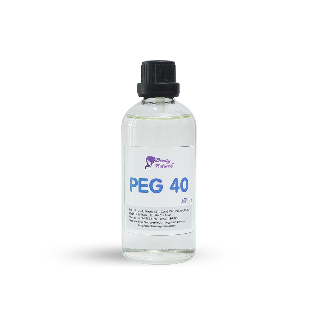 PEG-40 Hydrogenated castor oil (50ml/100ml) _Nguyên liệu làm mỹ phẩm