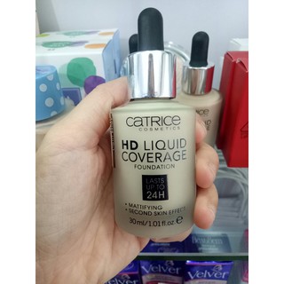 Kem Nền Catrice Hd Liquid Coverage TONE 10/20 ( ẢNH THẬT )