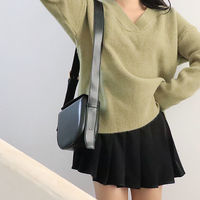 Thiết Kế Túi Đeo Vai Bản Rộng Màu Đỏ Thiết Kế Mới Mùa Đông 2022 ins Độc Đáo Cho Nữ