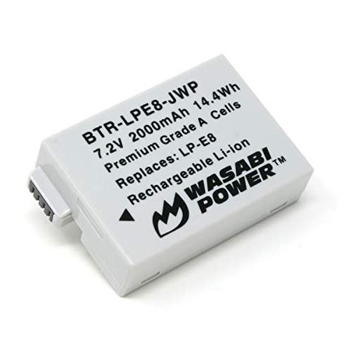 Pin Wasabi for Canon LP-E8
