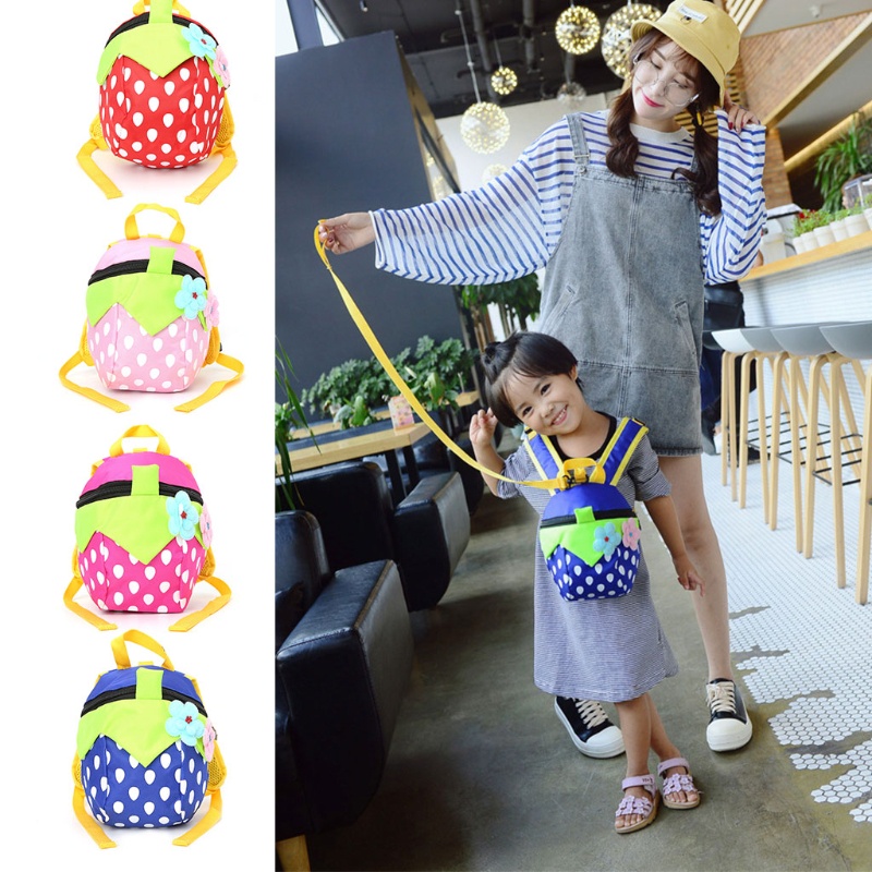 Ba Lô Đi Học Chống Lạc Thiết Kế Dễ Thương Cho Bé Mẫu Giáo Từ 1-3 Tuổi