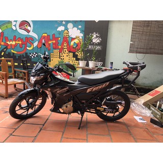 [Pát Chế Sẵn] Baga Givi HRV Cho Raider Fi / Satria Fi - Cảng Sau Chịu Lực (Lắp Như Zin)