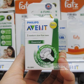 Núm ty Avent bình cổ chuẩn