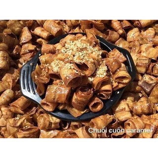 CHUỐI SẤY CUỘN CARAMEN THÁI LAN