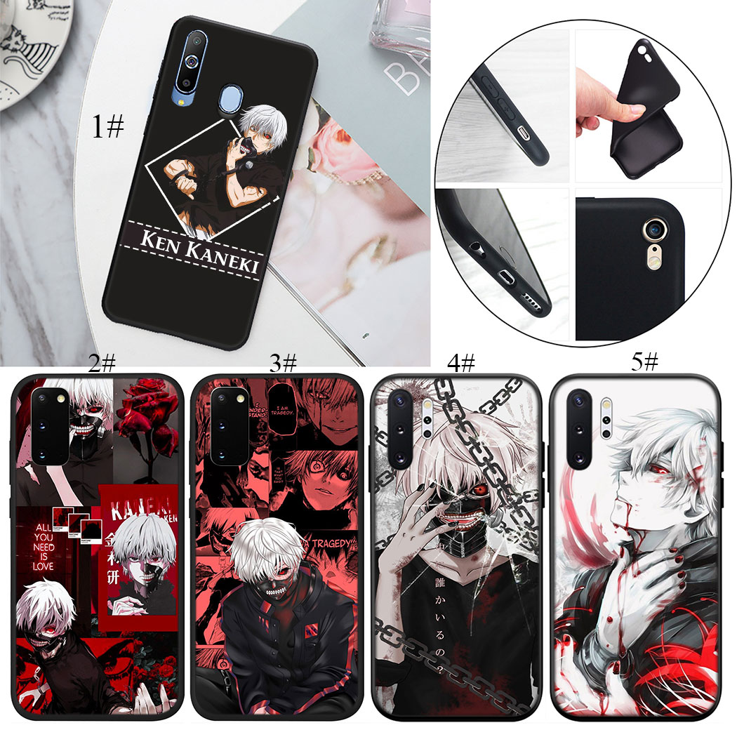 Ốp Điện Thoại Silicon Mềm Hình Tokyo Ghoul Ken Kaneki 140qf Cho Samsung Galaxy A30S A20S A20E A10S A30 A20 A10 A9 A8 A7 Plus