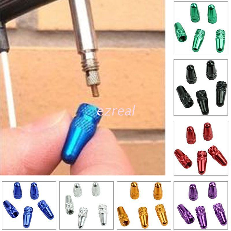 Set 5 Nắp Đậy Van Bánh Xe Đạp Mtb Chống Bụi Tiện Dụng Ốp