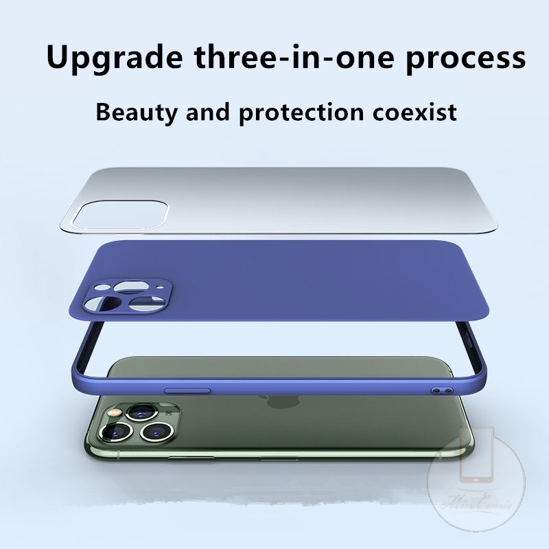 Ốp Điện Thoại Mặt Kính Lỏng Chống Trầy Xước Cho iPhone 11 12 Pro Max XR X XS Max SE 2020 8 7 6s Plus