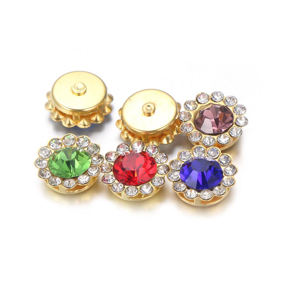 MAG Set 10 Viên Đá Thủy Tinh Lấp Lánh Dùng Làm Nón / Đồ Thủ Công DIY