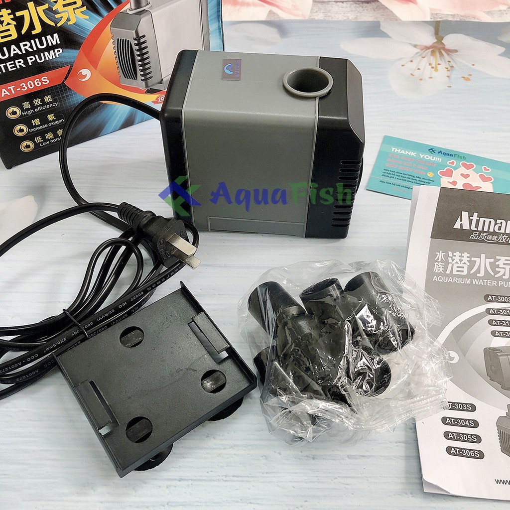 Máy Bơm Chìm Bể Cá Trong Nhà Atman AT 301S đến Atman AT 306S