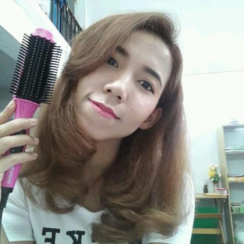 Lược điện làm phồng chân tóc, lược điện làm cúp đuôi tóc