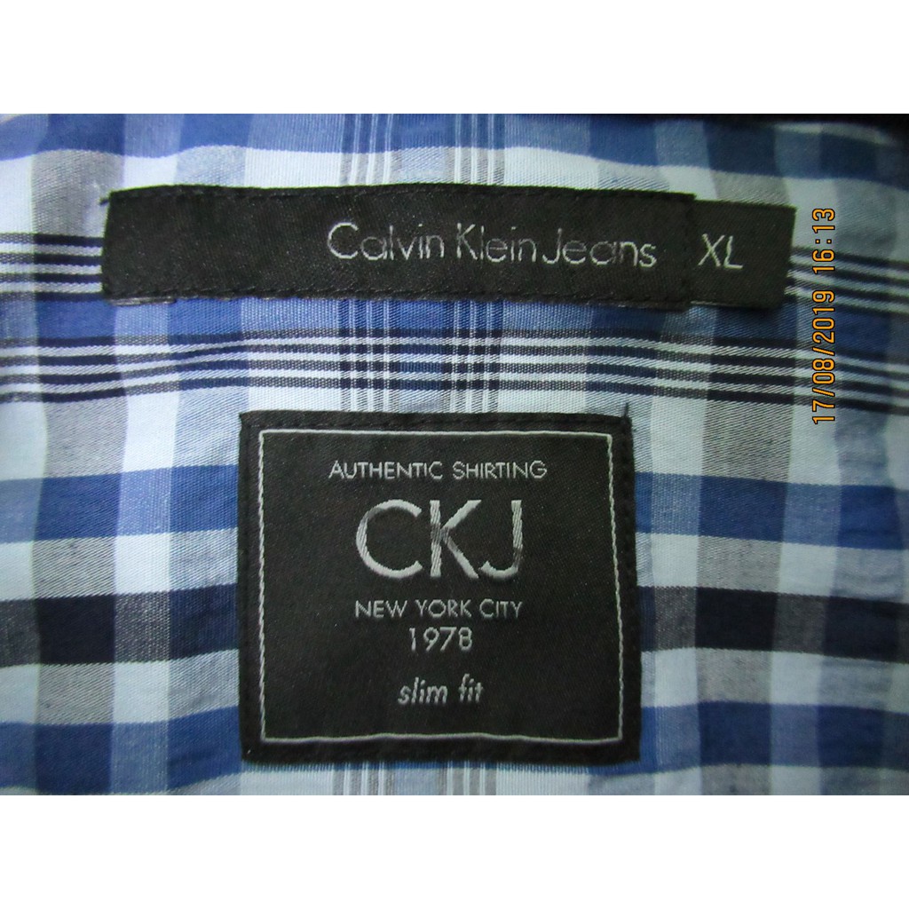 Áo sơ mi nam dài tay Calvin Klein Jeans