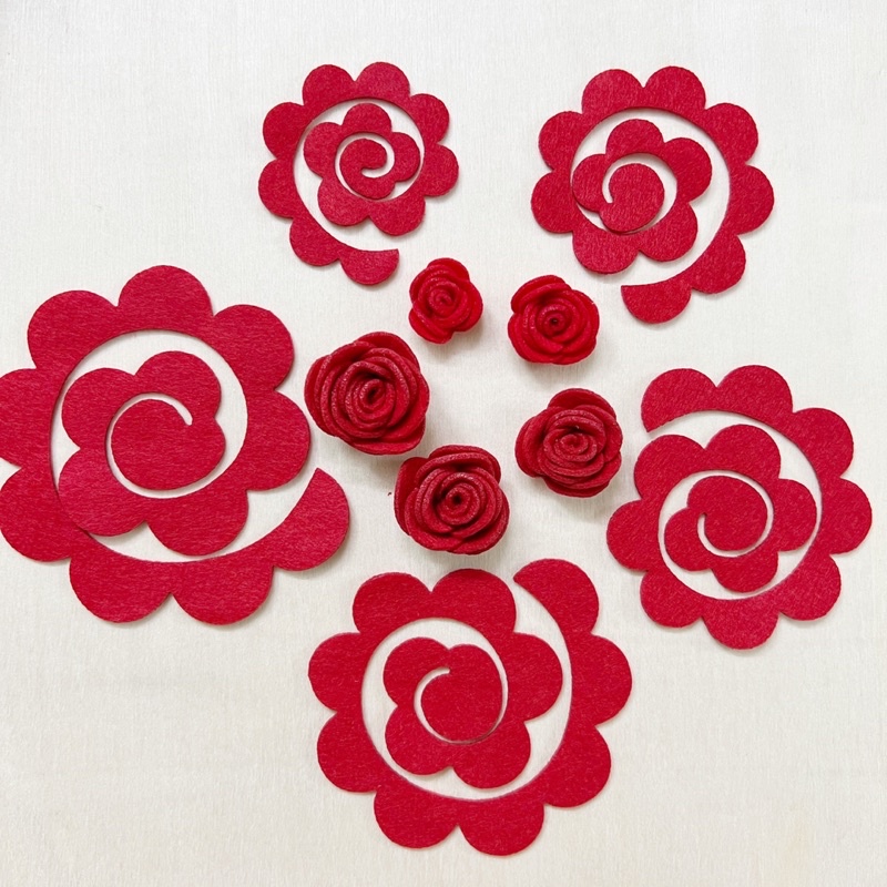 Rập hoa hồng (5 size như hình)