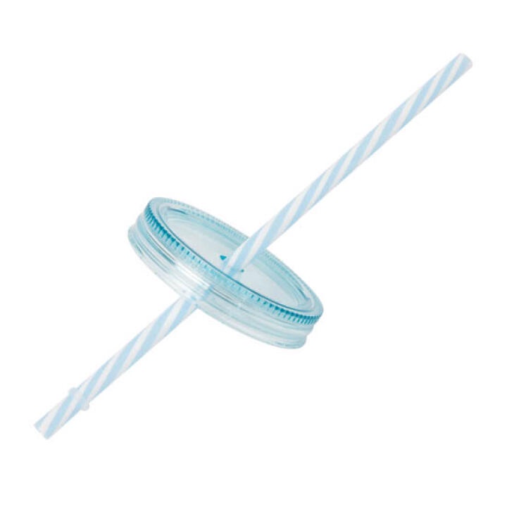 Cốc Nước ARTBOX Hàn Quốc In Họa Tiết Hoa Mason Jar Có Ống Hút