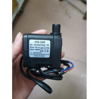 Máy bơm nước 7w máy bơm quạt điều hoà 7w Motor quạt hơi nước sục bể cá 4.7