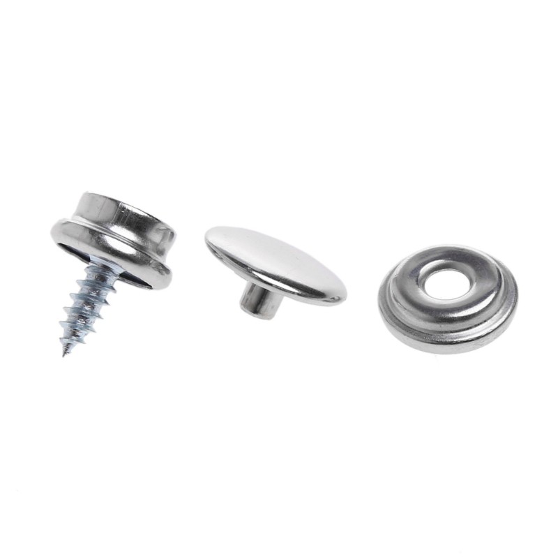 Bộ 62 cúc bấm bằng sắt dùng để thêu lên vải bố