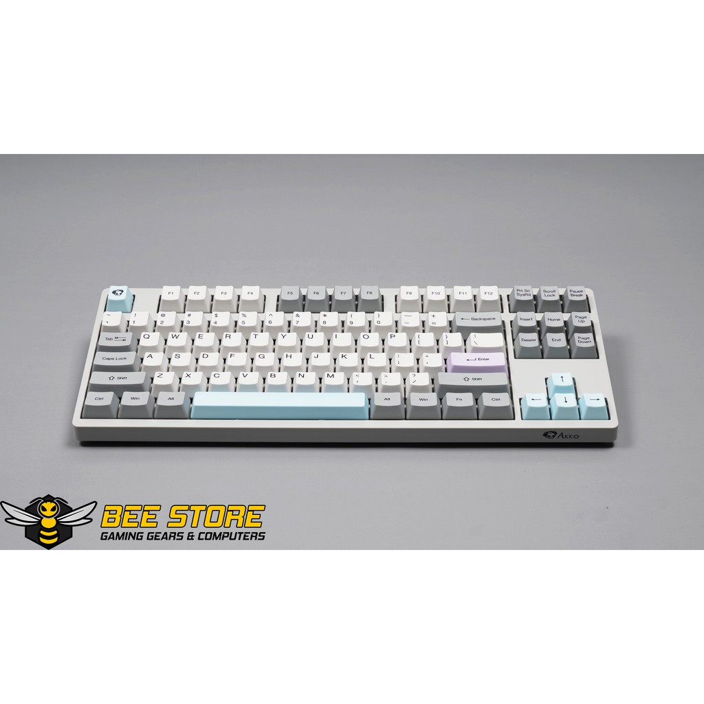 [Mã 155ELSALE giảm 7% đơn 300K] Bàn phím cơ AKKO 3087 Silent | Keycap PBT | 87 phím | Tặng kèm 18 keycap