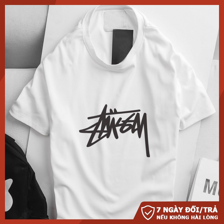Áo thun nam đẹp ❤️Freeship 50K❤️ chất thun co giãn in họa tiết STUSSY sành điệu CZ91
