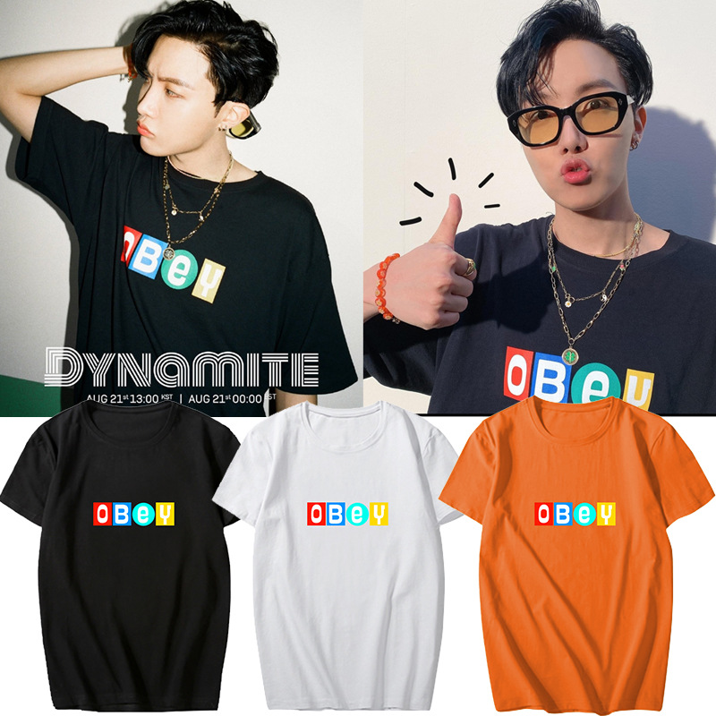 KPOP Áo Thun Unisex In Tên Các Thành Viên Nhóm Bts