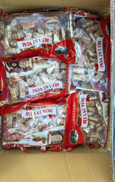 Kẹo Lạc Vừng Hải Long gói 500g Đặc Sản Thái Bình