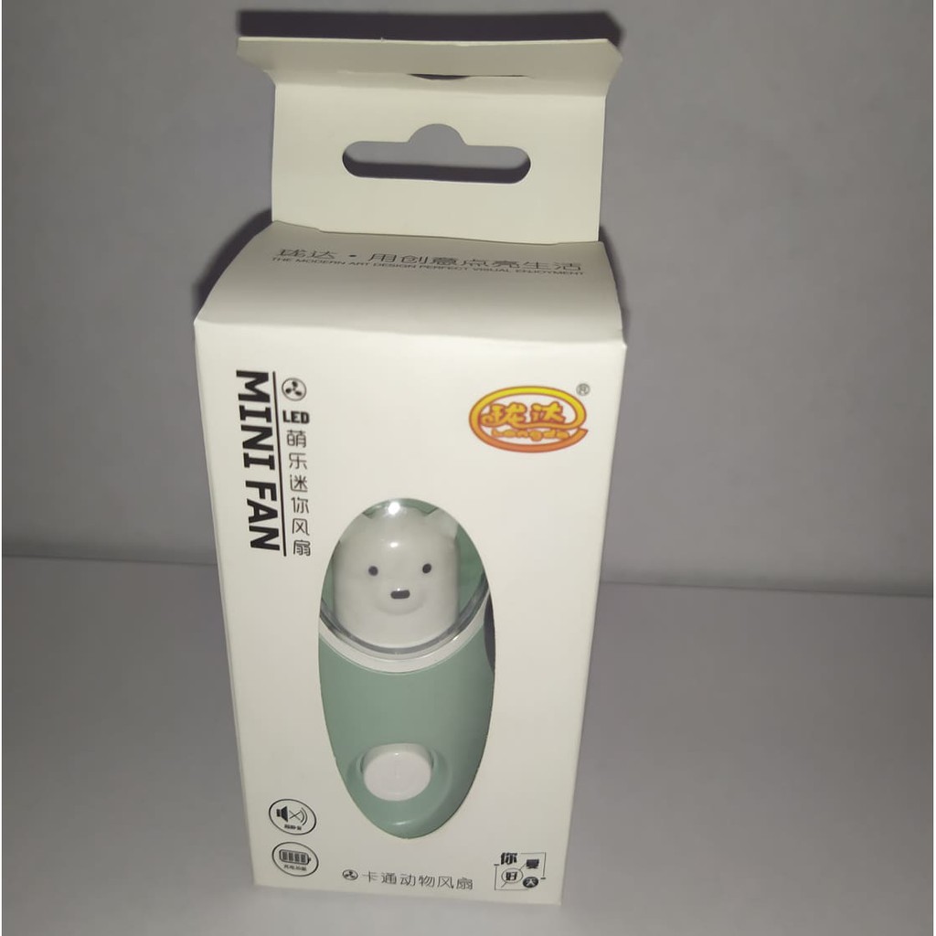 Quạt Mini Fan Cầm Tay Cối Xay Gió,Có Đèn Ngủ