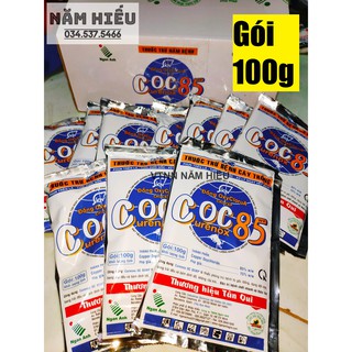 10 gói 100g - COC 85WP – THUỐC DIỆT TRỪ BỆNH sương mai, rỉ sắt, nấm hồng, thán thư ( coc85 ) - 1 Hộp