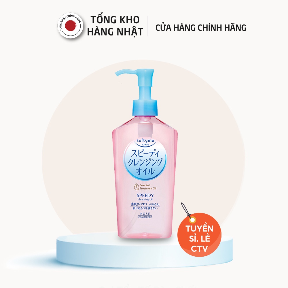 Dầu Tẩy Trang Kose Softymo Speedy Cleansing Oil Nd (230ml) chính hãng