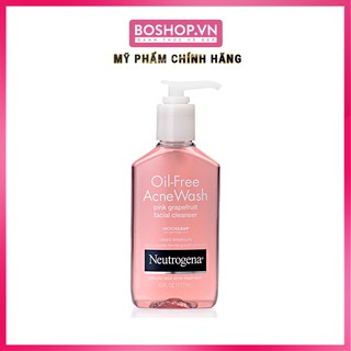 Sữa Rửa Mặt Neutrogena Oil-Free Acne Wash Pink Grapefruit 177ml