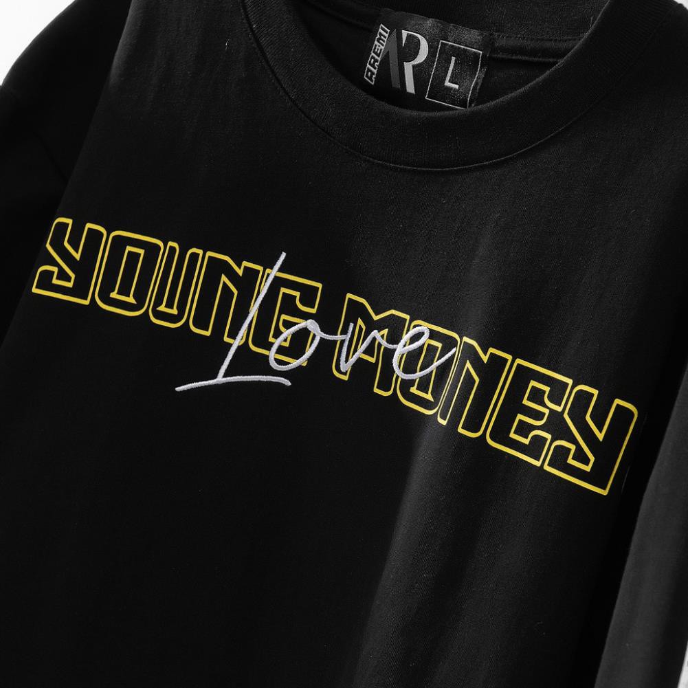 Áo thun nam nữ unisex YOUNG MONEY , áo phông tay lỡ form rộng chất cotton dày mát co  dãn | BigBuy360 - bigbuy360.vn