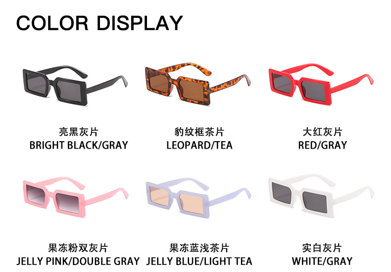 Kính mát gọng vuông thời trang cho nữ