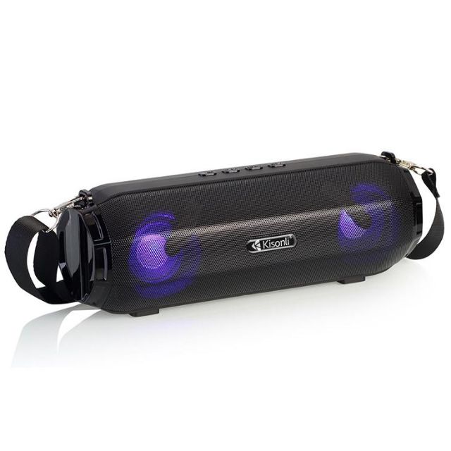 Loa Bluetooth Kisonli Led 903 - Bluetooth 4.0-FM-USB-Thẻ nhớ-Jack 3.5