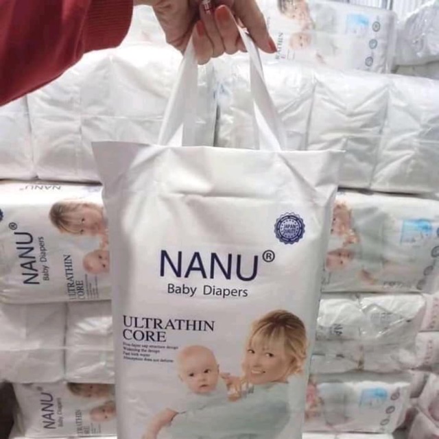 100 bỉm quần nanu đủ size m,l,xl
