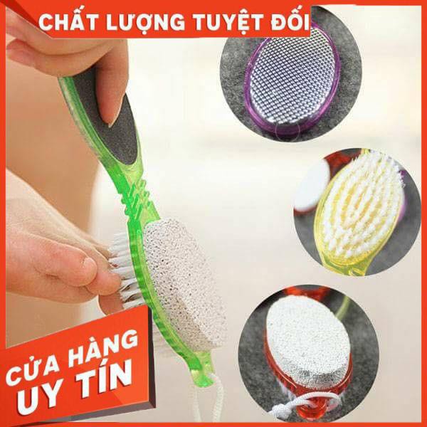 [XẢ KHO+FREE SHIP] Dụng Cụ Chà Gót Chân 2in1