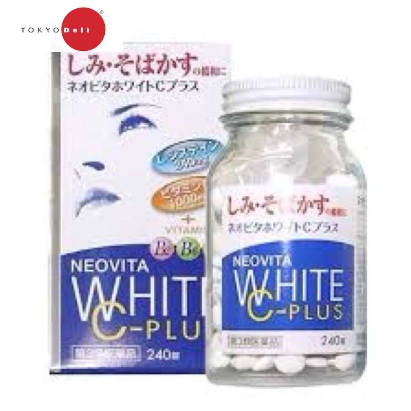 dạng Viên Uống Trắng Da Vita White Plus- Nhật Bản Hộp 240 Viên