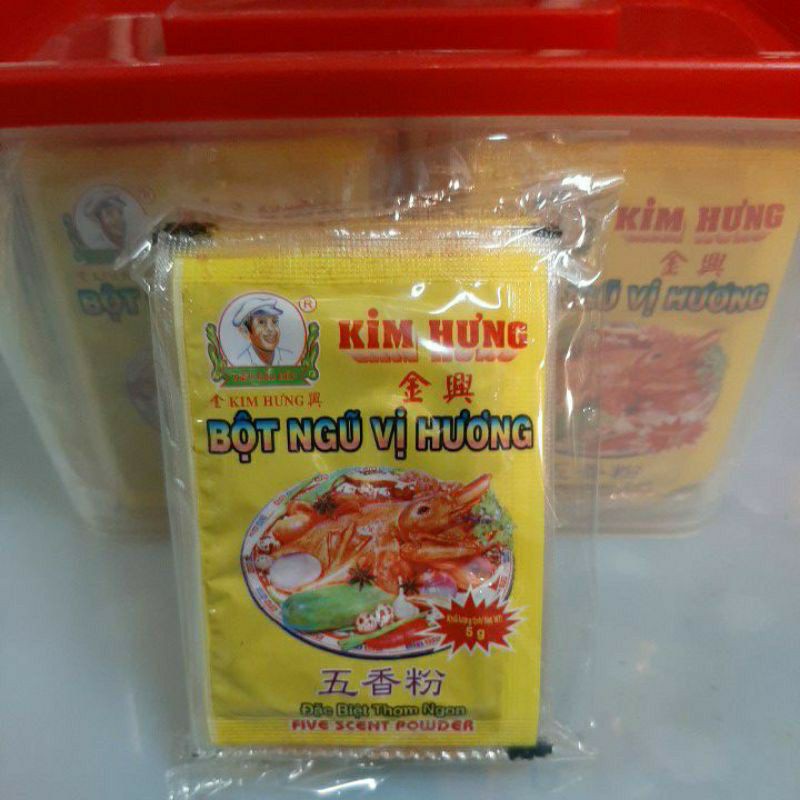Ngũ Vị Hương Kim Hưng Hộp 100 gói × 5gr