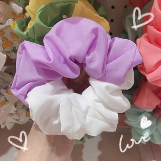 Cột Tóc Vải Scrunchies 2 Màu