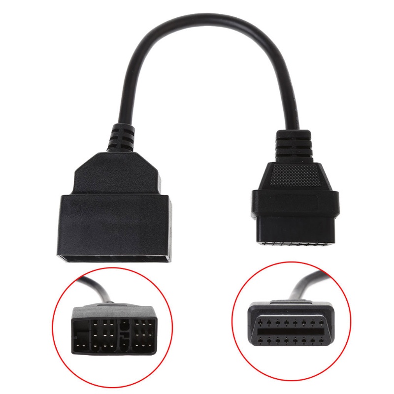Cáp Chuyển Đổi 22 Pin Sang 16 Pin Female OBD2 Cho Thiết Bị Chẩn Đoán Lỗi Ô Tô