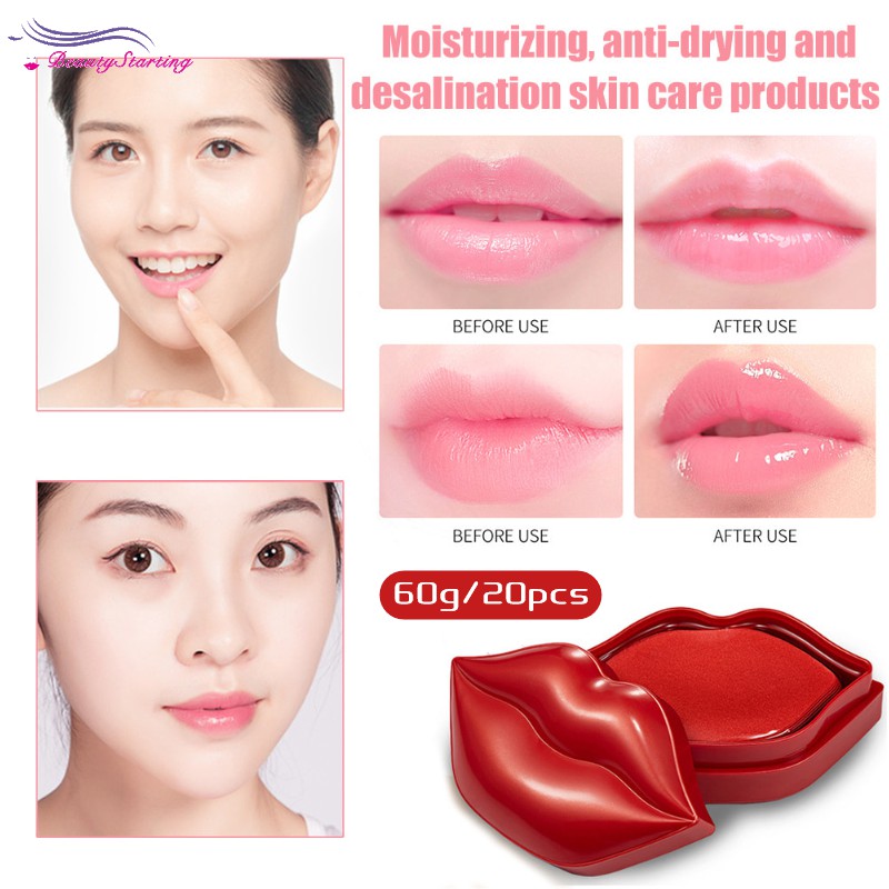 [Hàng mới về] Mặt mạ môi collagen dưỡng ẩm nuôi dưỡng chống đường vân môi hiệu quả