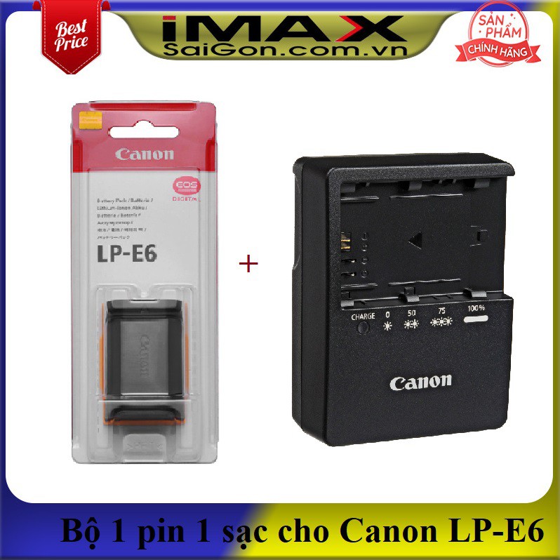 PIN SẠC CHO CANON LP-E6