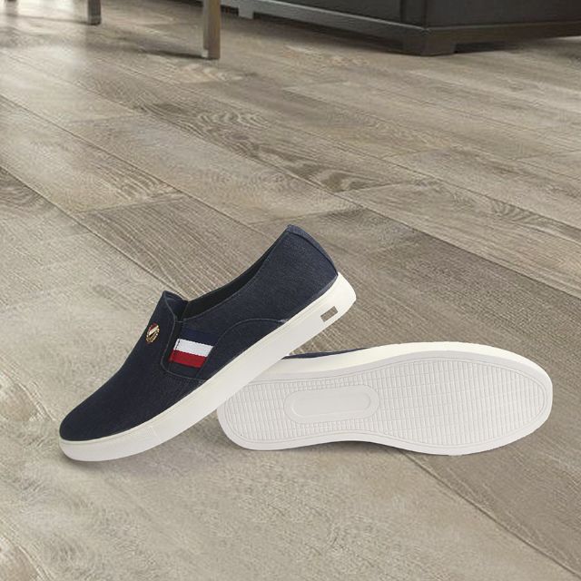 [Mã FAMALLT5 giảm 15% đơn 150K] Giày lười nam MĐ G279 xanh trắng | BigBuy360 - bigbuy360.vn