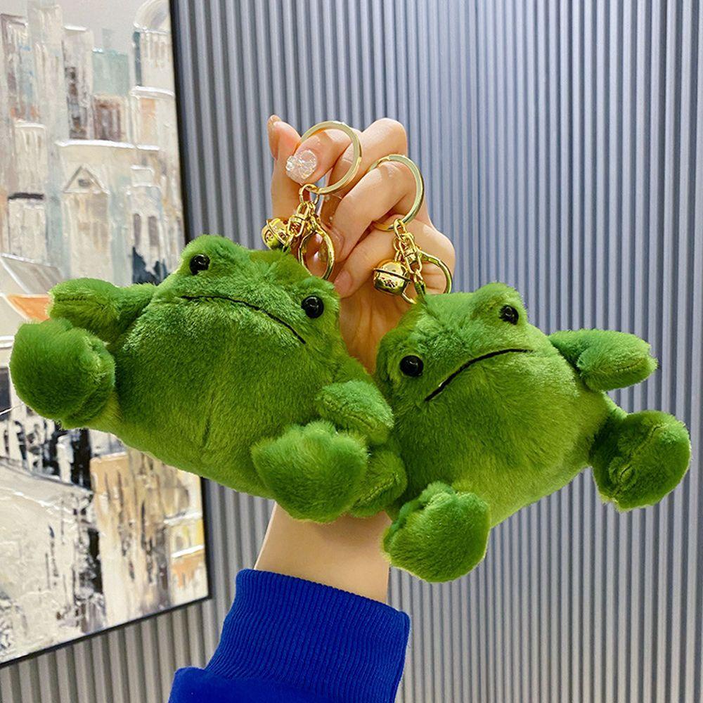 Móc Khóa Hình Ếch Nhồi Bông Dễ Thương