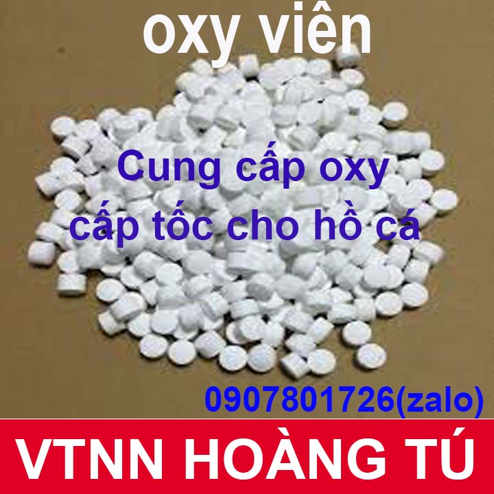 Oxi viên cung cấp oxi cấp tốc cho hồ cá, tép cảnh thủy sinh giúp cá mau lớn và khỏe mạnh