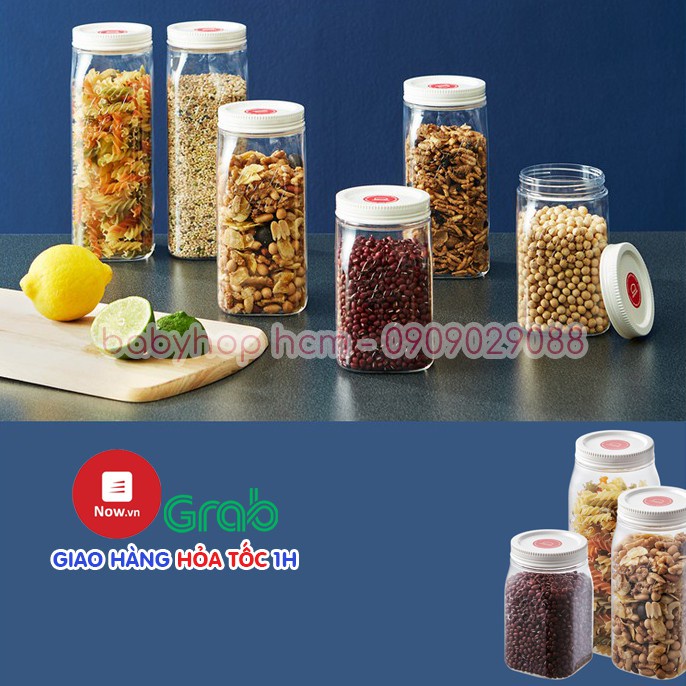 Hộp bảo quản thực phẩm Lock&Lock Door Pocket HTE530 750ML, HTE531 1L, HTE532 1.3L - BABYHOPSG