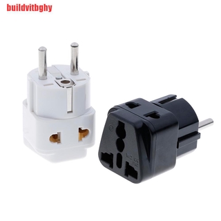 Phích Cắm Chuyển Đổi 1 Sang 2 Cổng Cắm 5mm UK / US / EU / AU 2 / 3 Chấu