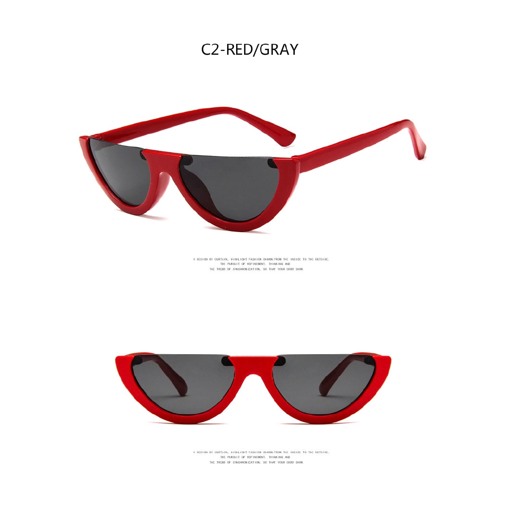 Kính mát thiết kế nửa gọng ấn tượng