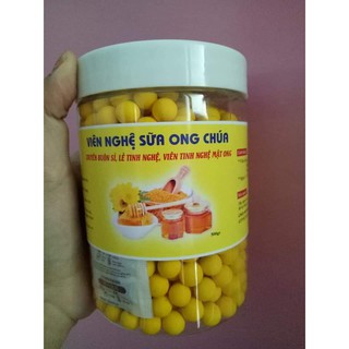 500g Viên tinh nghệ sữa ong chúa- mât ong ( có giấy chứng nhận ATVSTP )