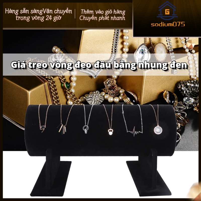 💯Hàng Hot😁 Giá Đỡ Trưng Bày Băng Đô Cài Tóc Màu Đen 💖Hàng giao ngay💖sodium075