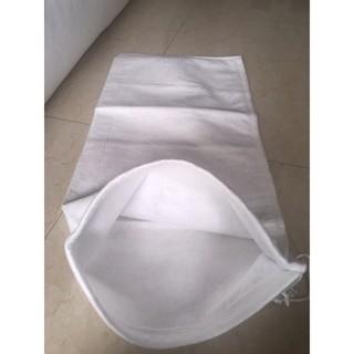 Túi lọc bể cá, bể hải sản vải Vải PP-25micron size (cm) 45x100